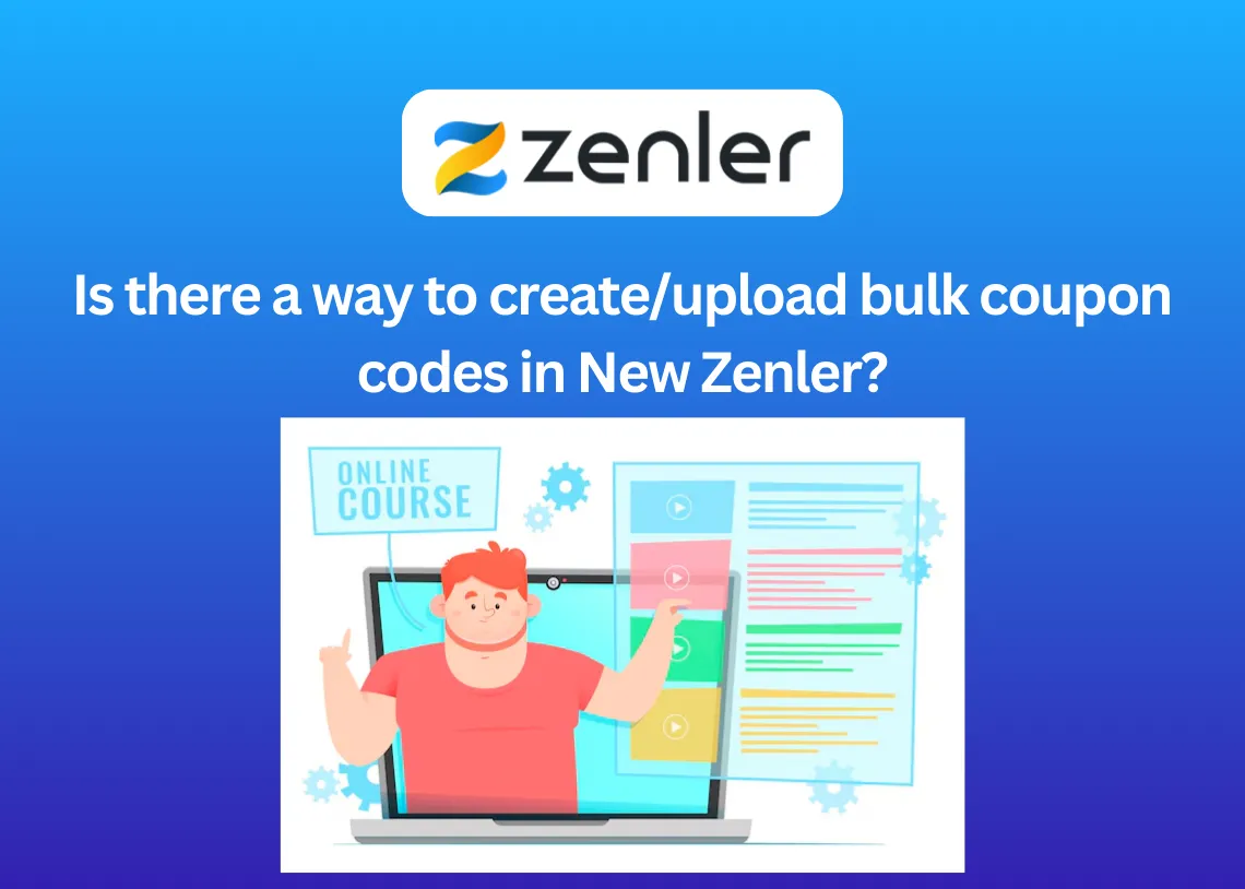 Is there a way to createupload bulk coupon codes in New Zenler