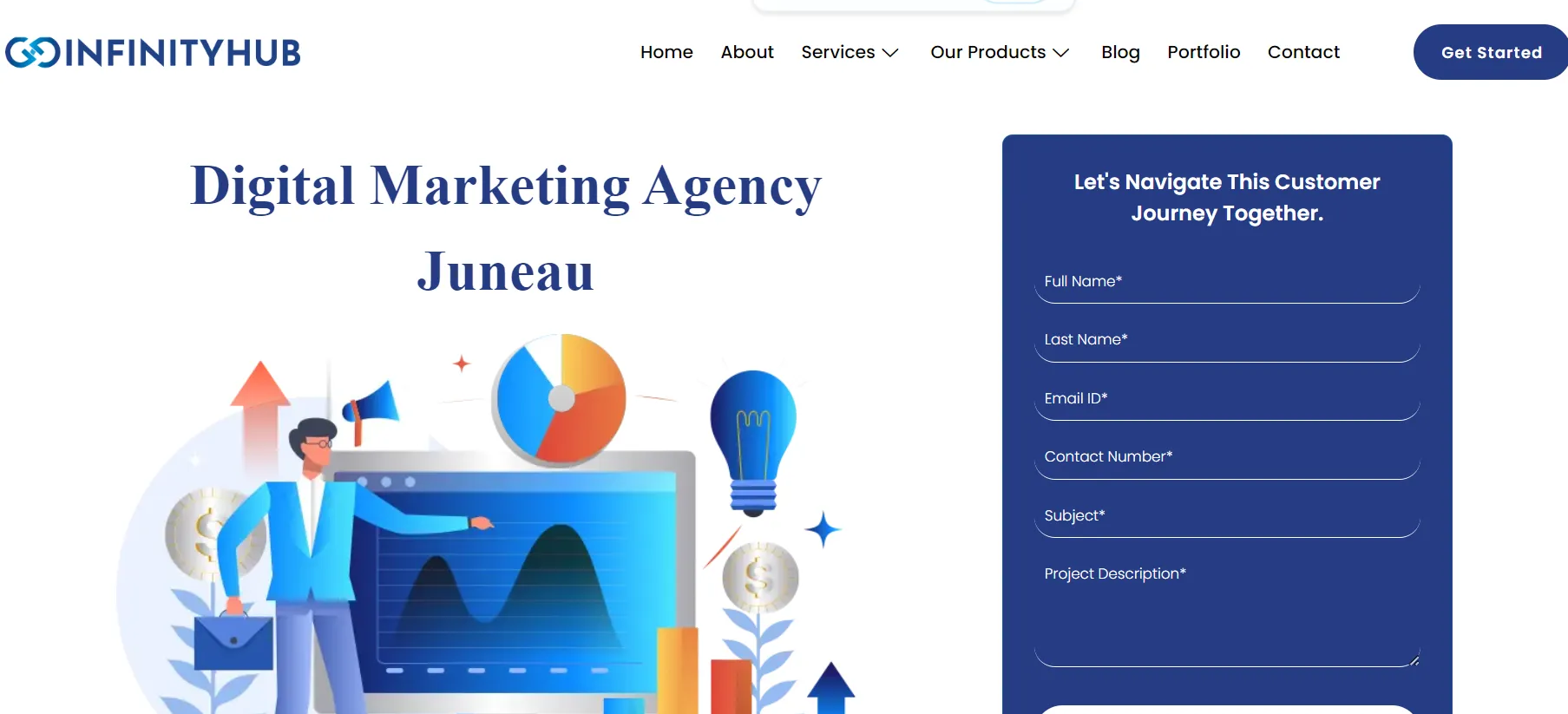 top google ads agency in juneau - infinity hub